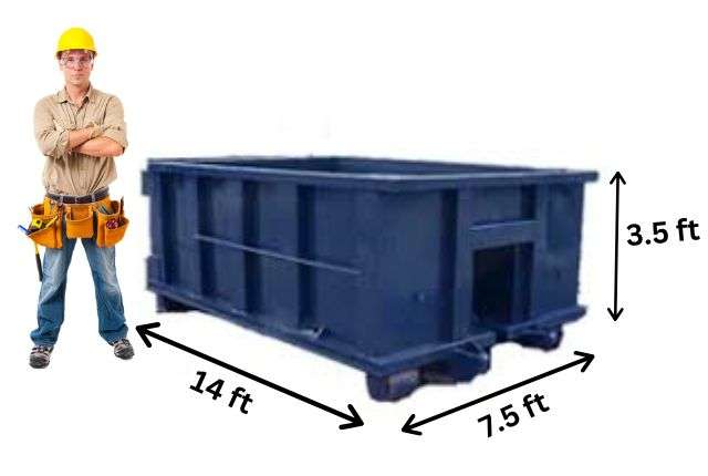 Home 6 10 yard dumpster rental