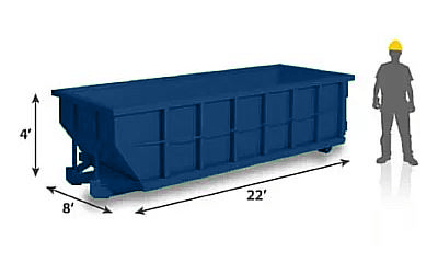 Affordable Roll-Off Dumpster Size in Madison, WI 8 12 yard