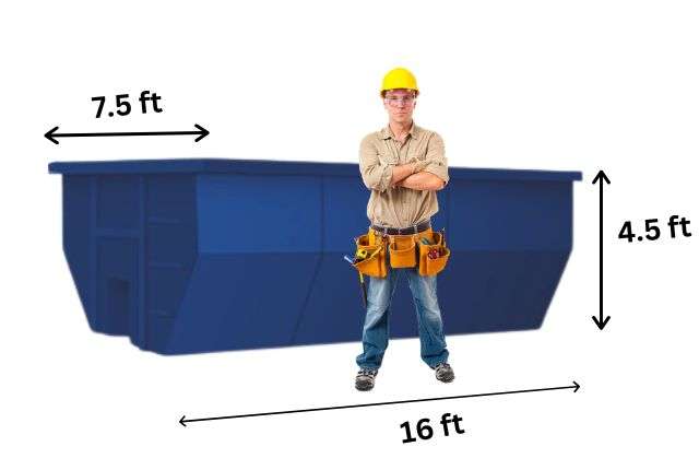 Affordable Dumpster Services in Madison, WI 9 15 yard dumpster jonesboro