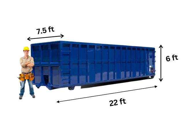 Home 8 30 yard dumpster