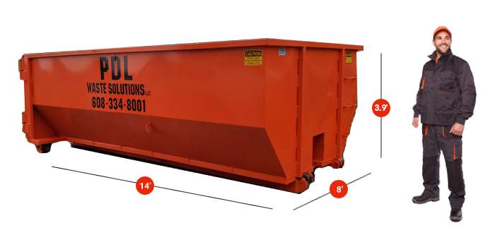 Roll-Off Dumpster Rental in Madison, WI 6 Dumpster Rental Madison WI 10 yd